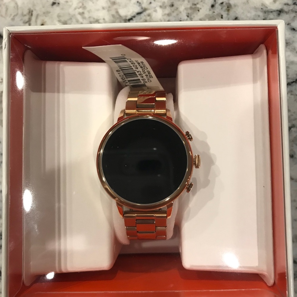 Fossil Q gen 4 smartwatch.